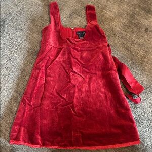 Ralph Lauren Red Velvet Kids Dress